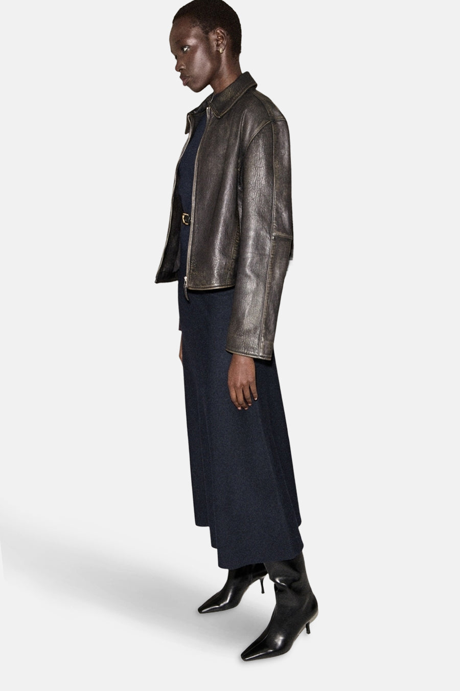 Jupe longue - bleu - MANGO