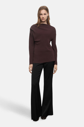 Blouse à manches longues - brun - MANGO