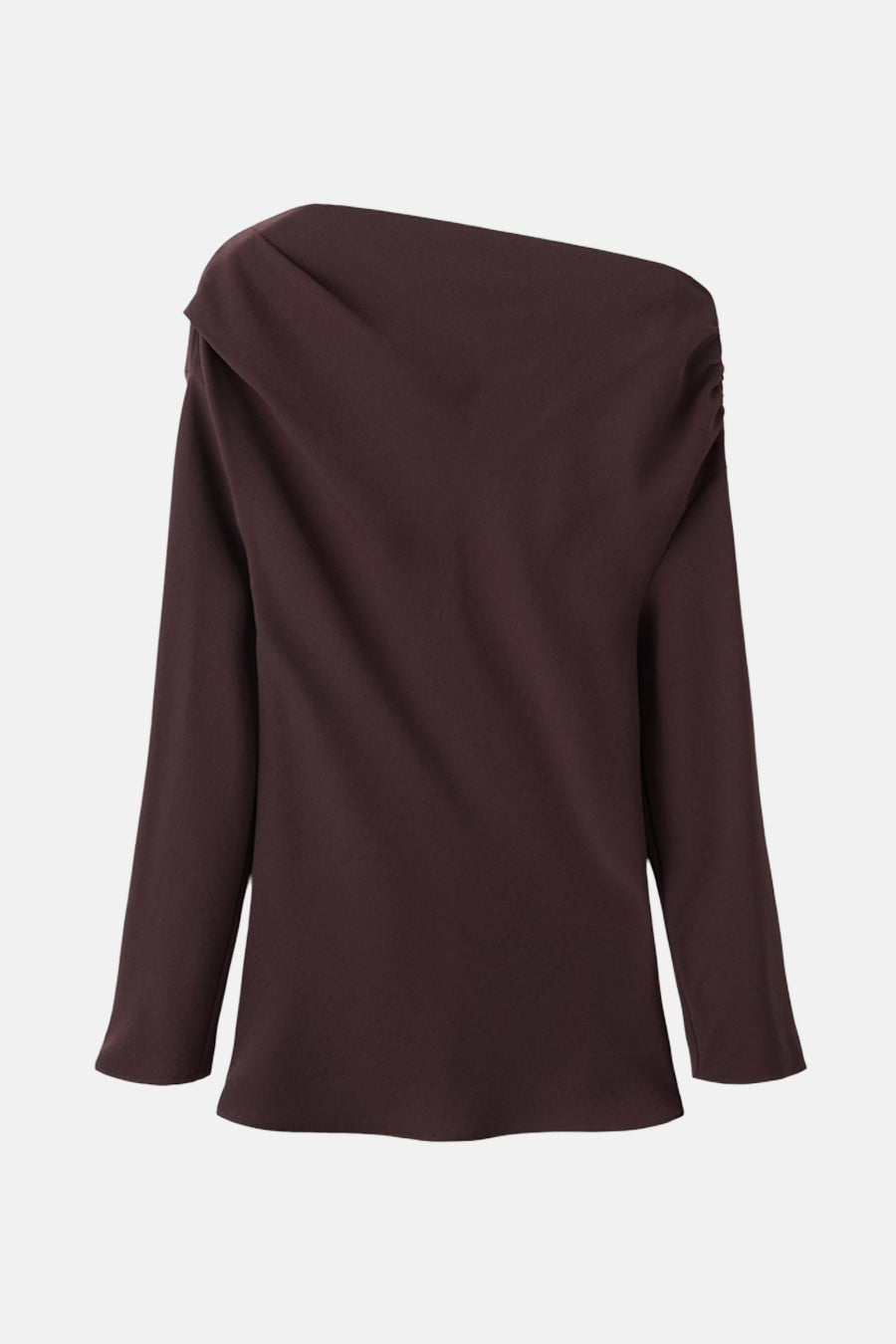 Blouse à manches longues - brun - MANGO