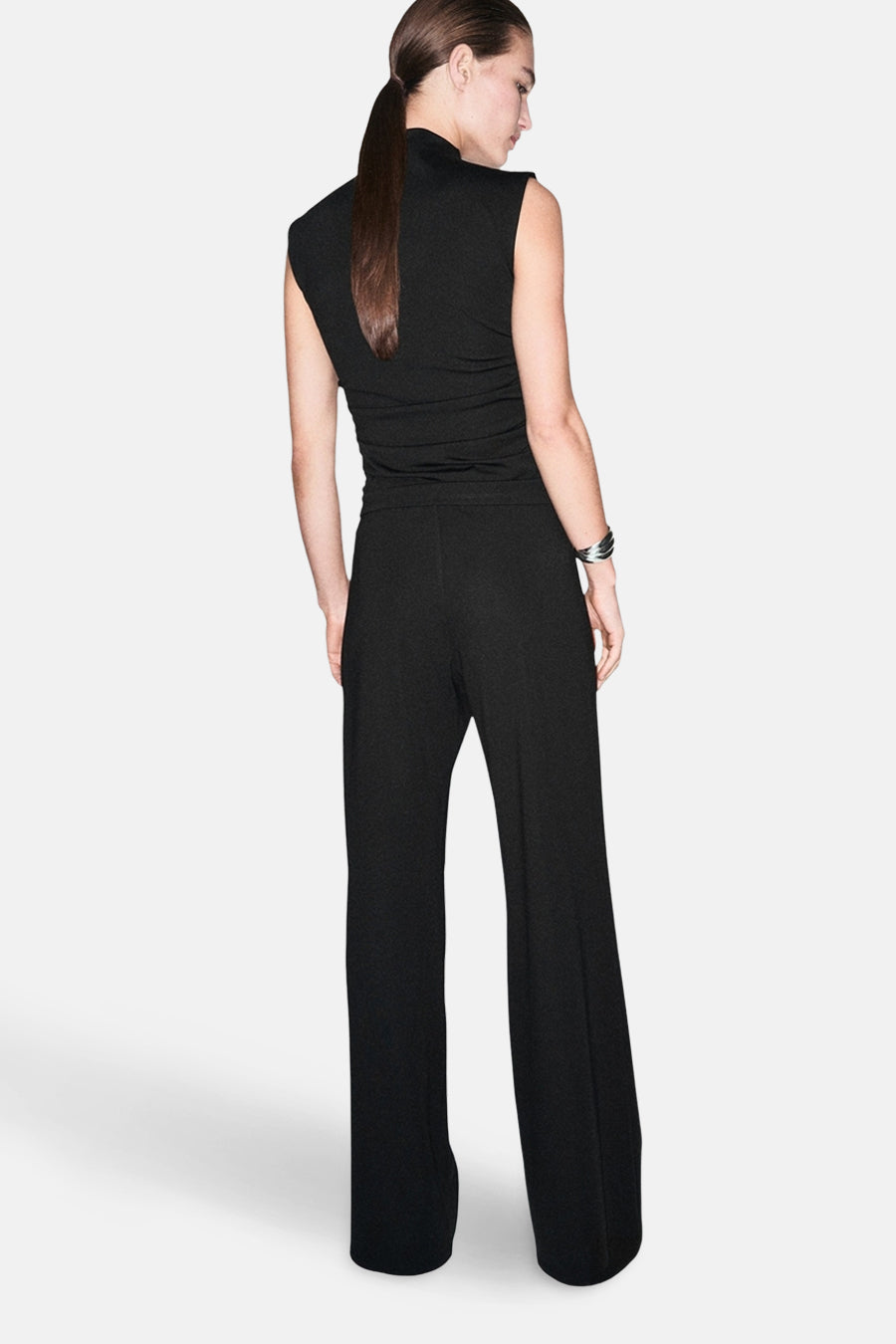 Pantalon - noir - MANGO - 3