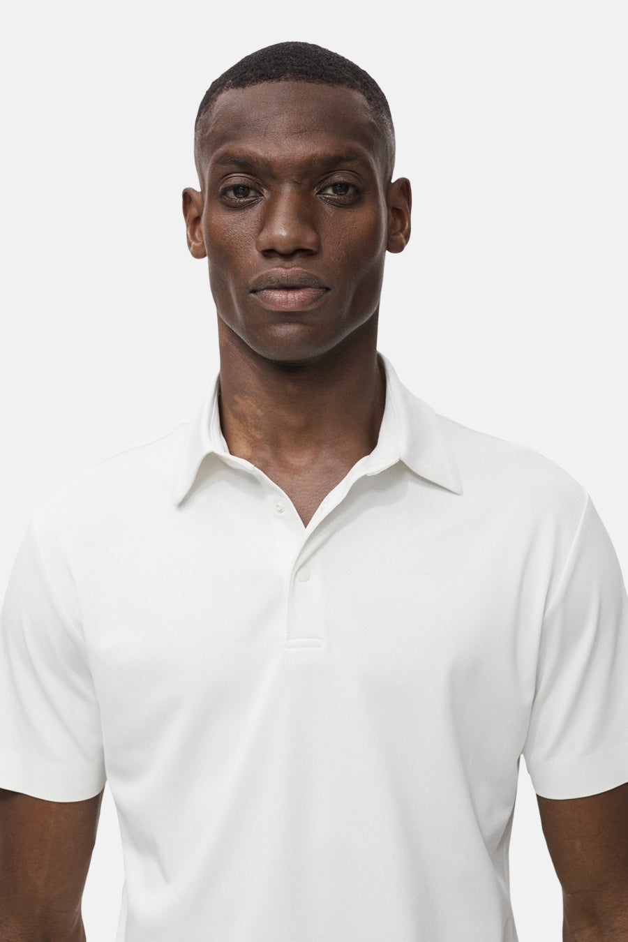 Polo à manches courtes - Écru - MANGO