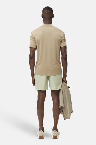 T-shirt à manches courtes - beige - MANGO