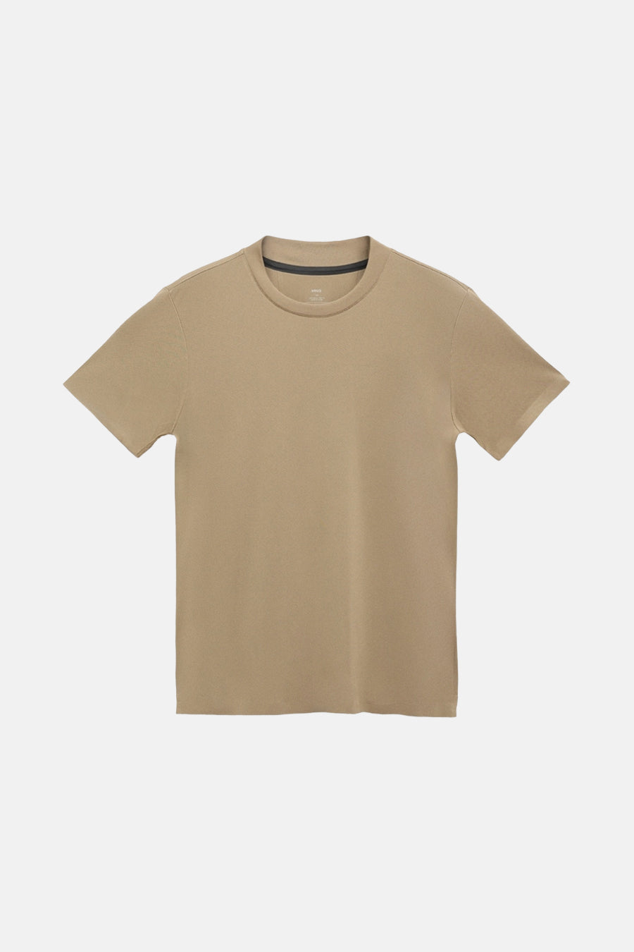 T-shirt à manches courtes - beige - MANGO