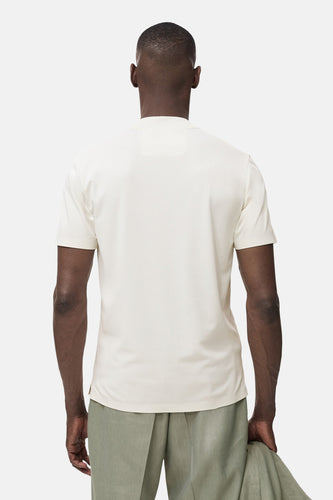 T-shirt à manches courtes - Écru - MANGO