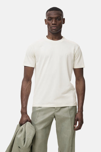 T-shirt à manches courtes - Écru - MANGO