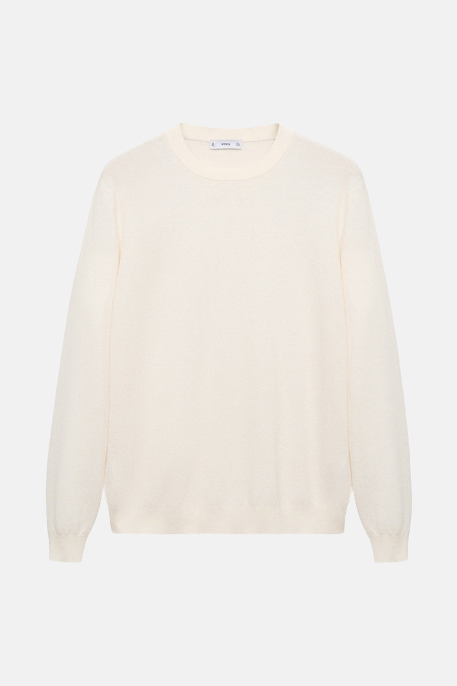 Pull à col rond - écru - MANGO