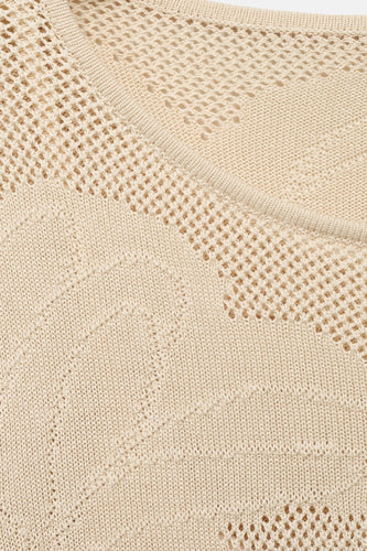 Robe à manches longues - beige - MANGO