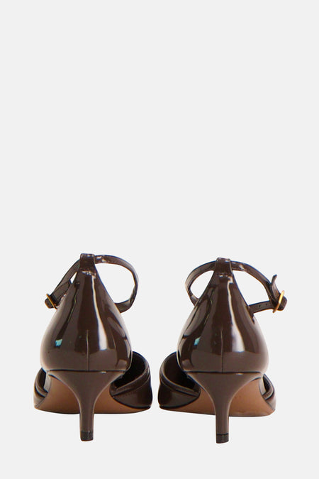 Escarpin brun - MANGO