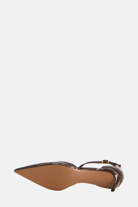 Escarpin brun - MANGO