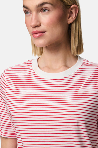 T-shirt à manches courtes - rouge - PIECES®