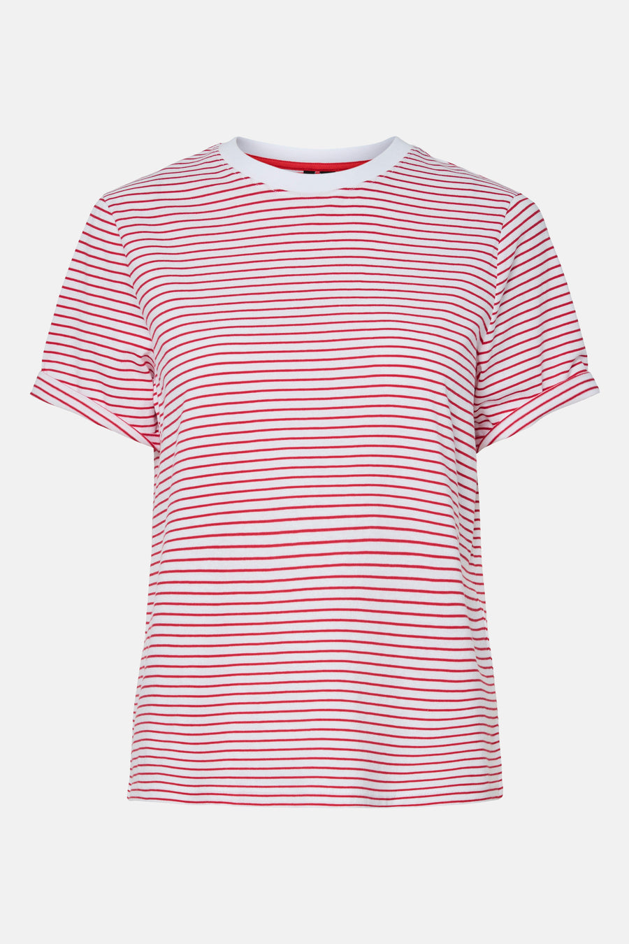 T-shirt à manches courtes - rouge - PIECES®