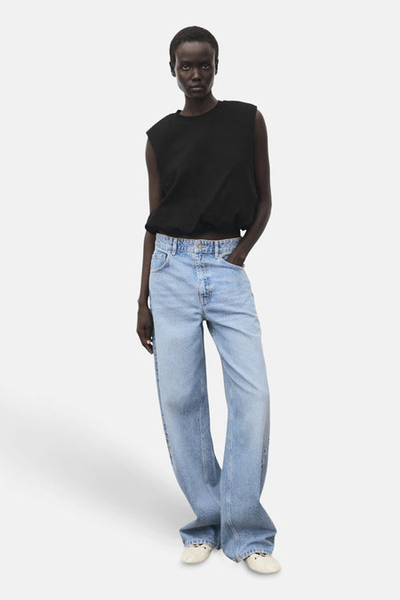 Top (sans manches) Noir - MANGO