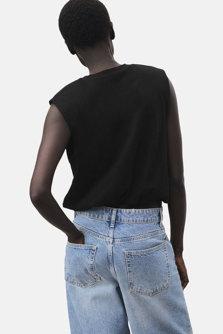Top (sans manches) Noir - MANGO