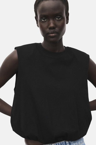 Top - noir - MANGO