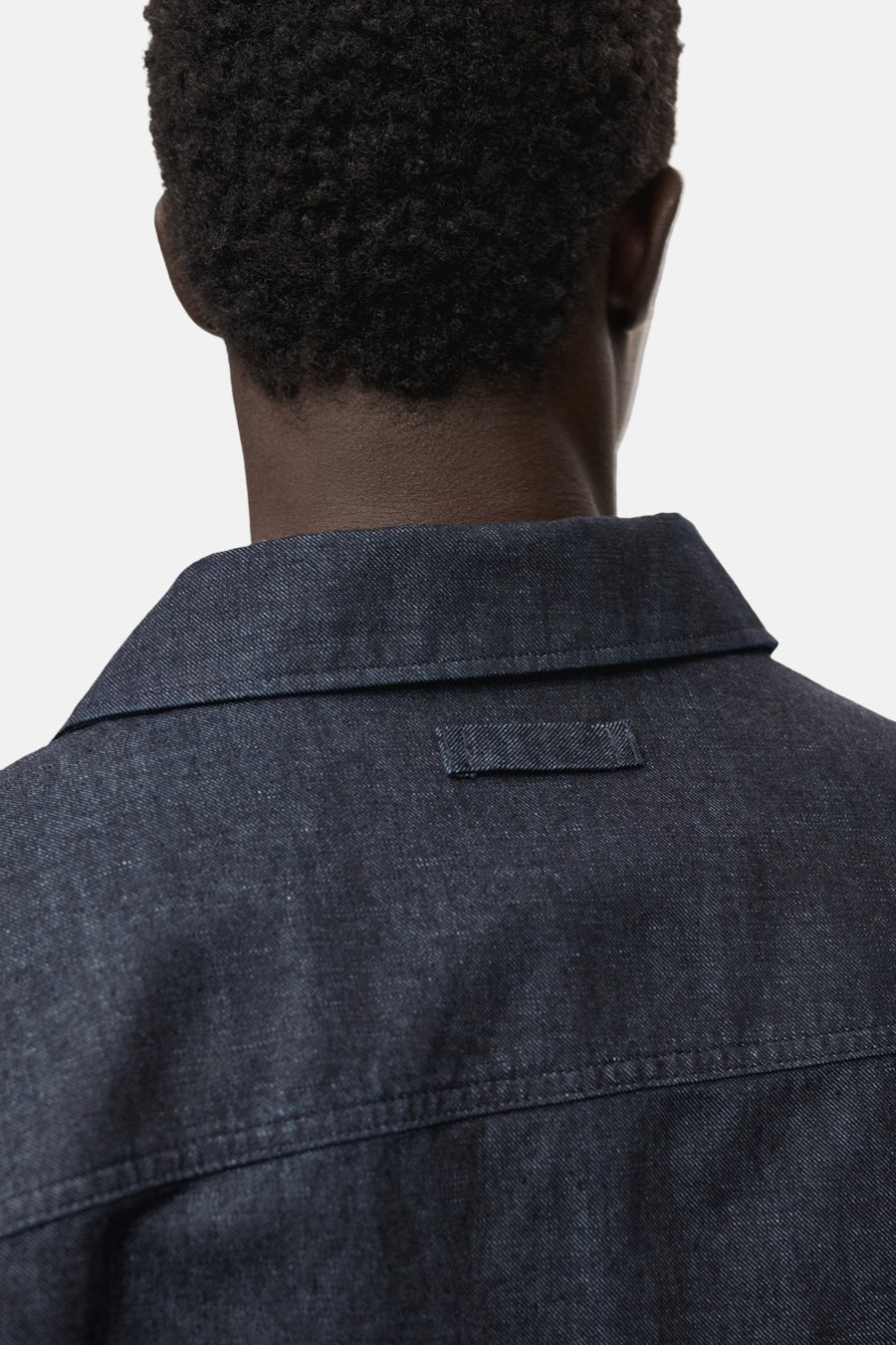 Veste en jean - Dark blue denim - MANGO - 4