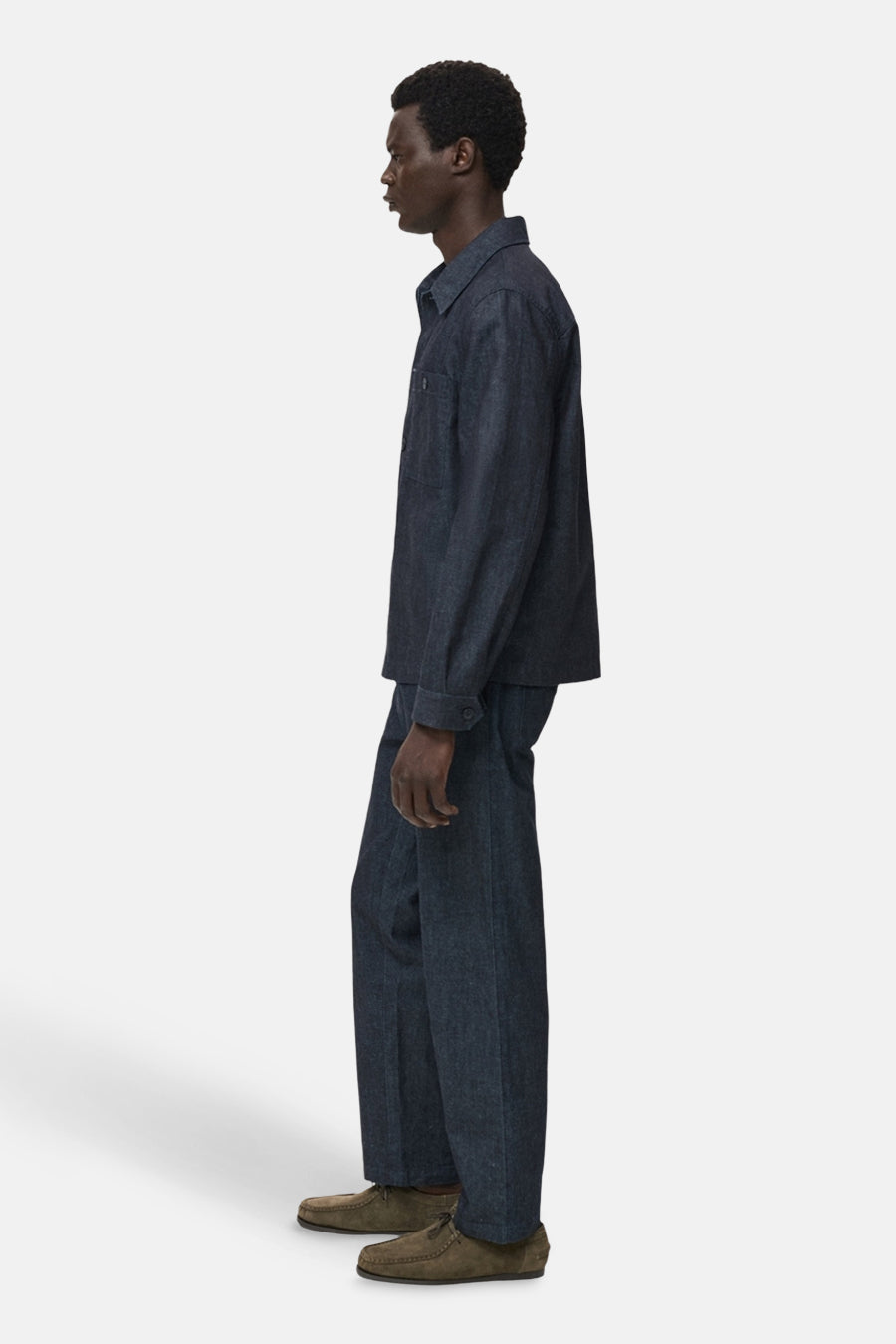 Veste en jean - Dark blue denim - MANGO - 5