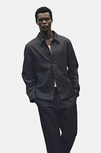 Veste en jean - Dark blue denim - MANGO - 7