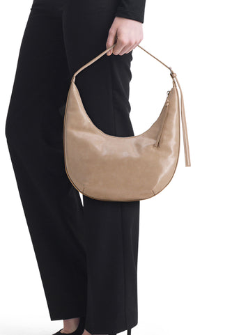 Sac à bandoulière - beige - MANGO