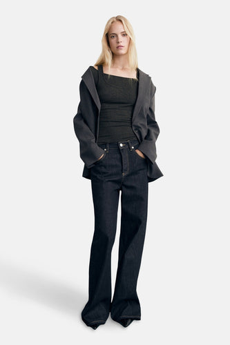 T-shirt à manches longues - gris - MANGO