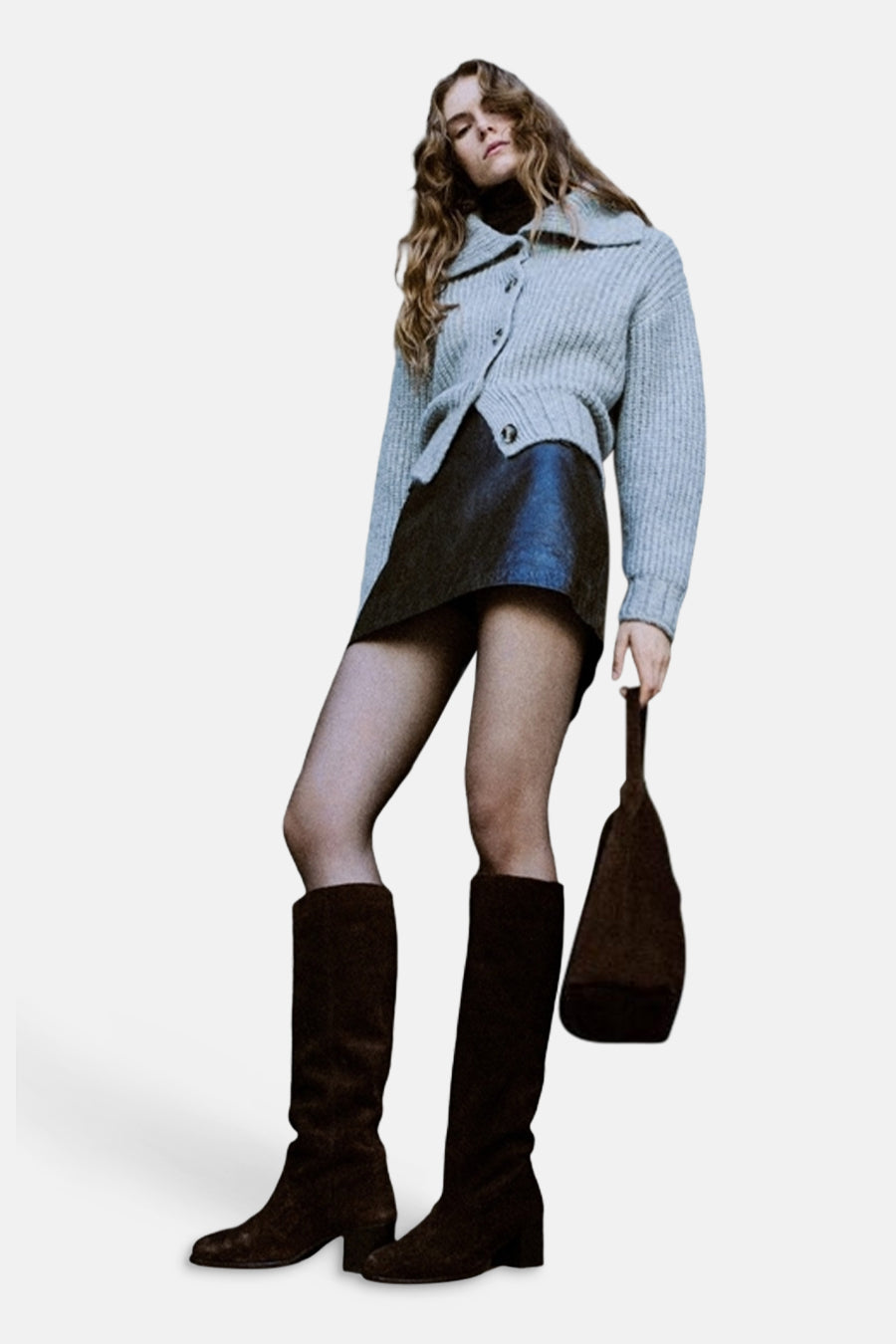 Gilet gris - MANGO - MANGO