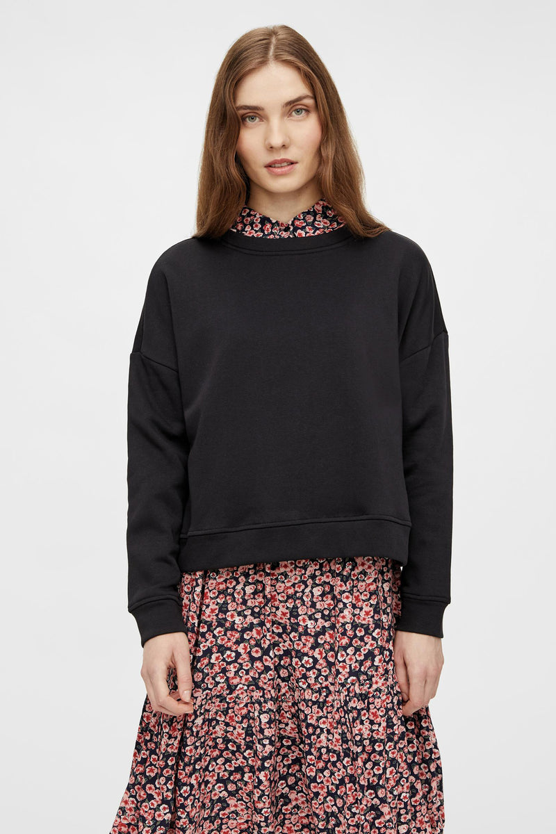 Sweat col O Noir - PIECES®