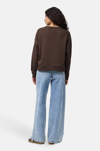 Sweat - brun - PIECES®