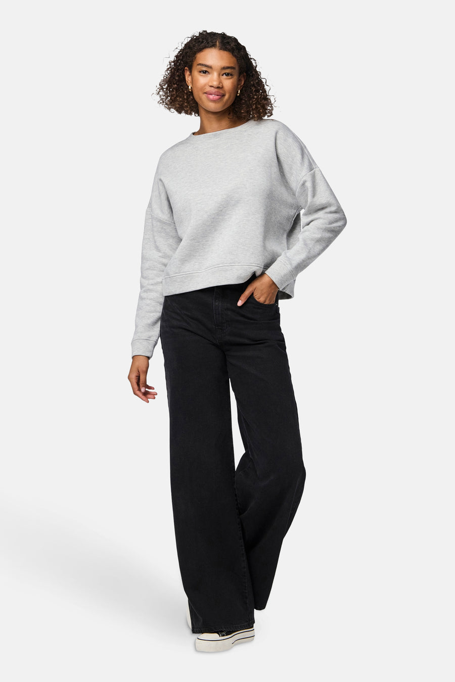 Sweat - gris - PIECES®