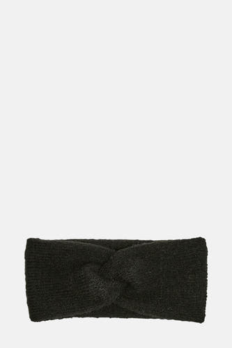 Gants d'oreille de PIECES avec un détail tourné au milieu, texture tricotée.