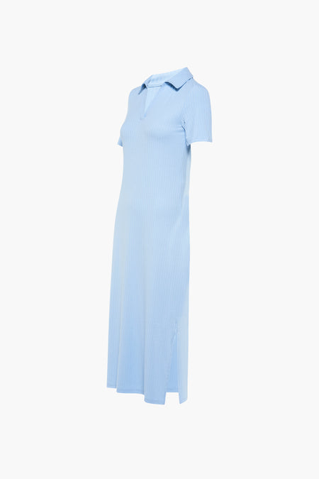 Robes manches courtes Bleu - PIECES®
