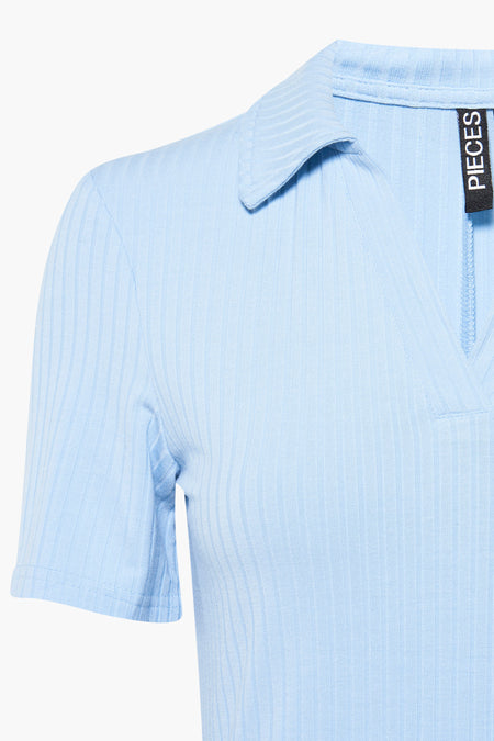 Robes manches courtes Bleu - PIECES®