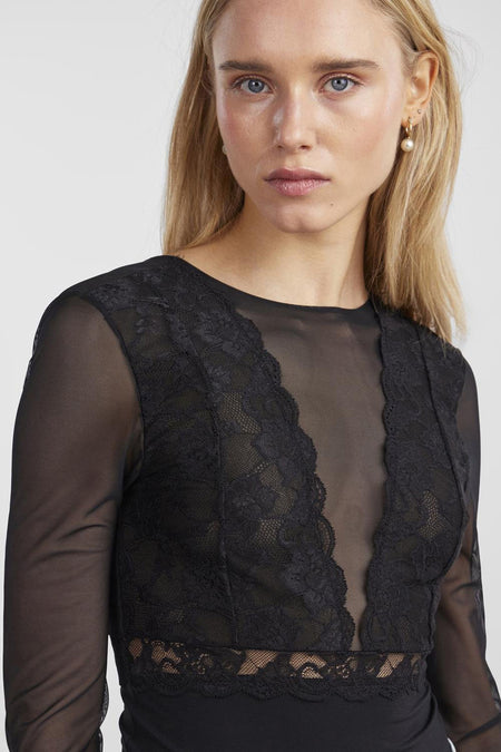PCSICCA LS BODYSTOCKING NOOS
