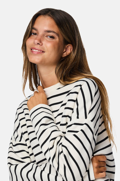 PCCHILLI LS SWEAT STRIPES NOOS BC