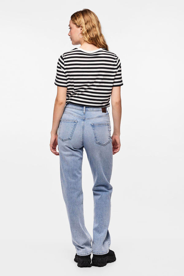 Jeans straight Light blue denim - PIECES®