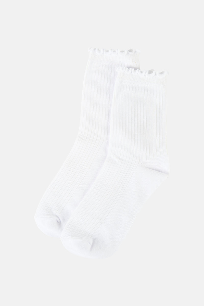 Chaussettes - blanc
