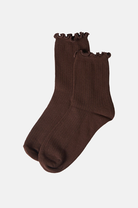 Chaussettes brun - PIECES®