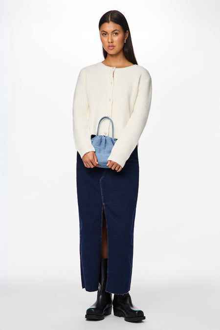 Jupe longue - Dark Blue Denim