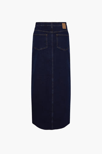 Jupe longue - bleu