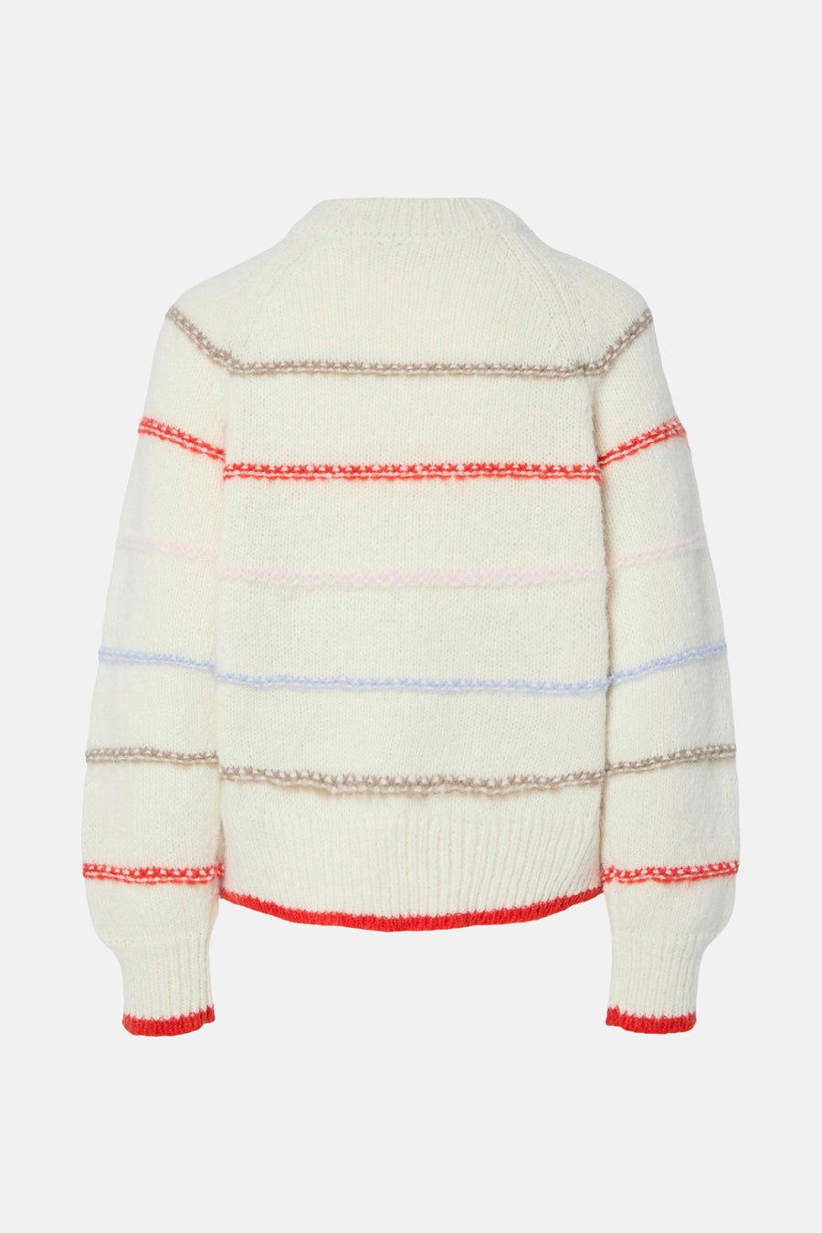 Pull à col rond - beige - PIECES®