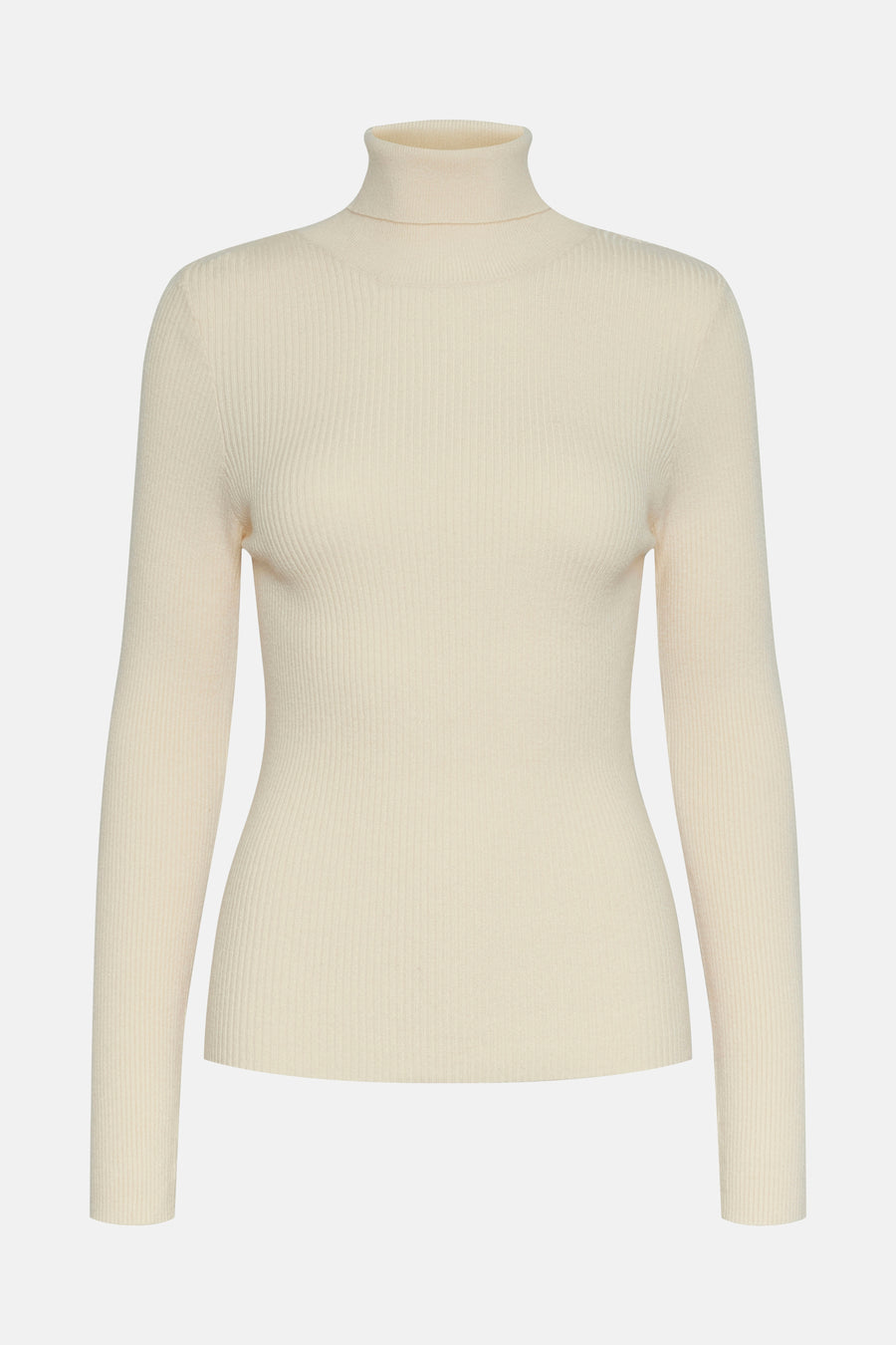 Pull à col roulé - écru - PIECES®