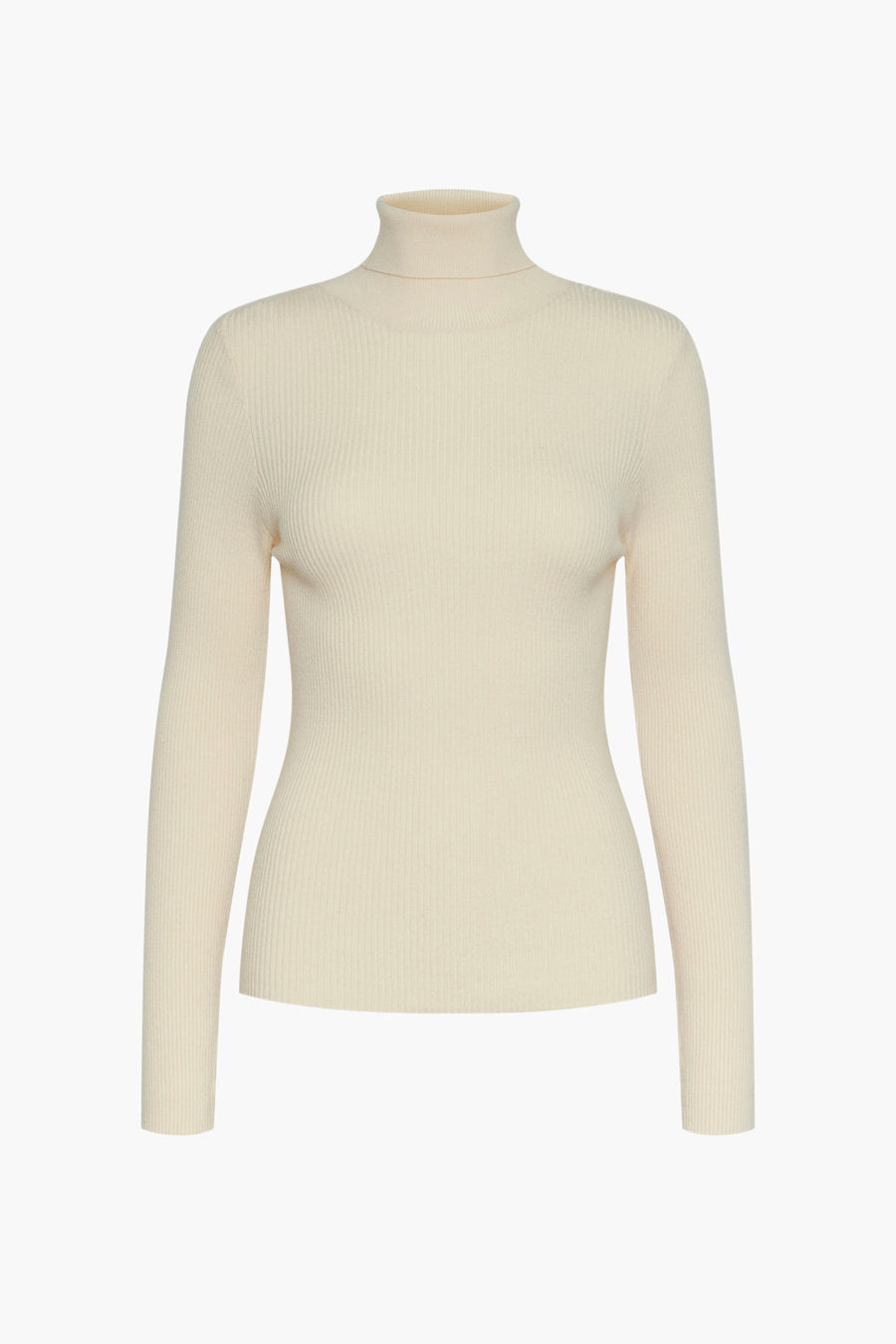 Pull à col roulé - écru - PIECES®