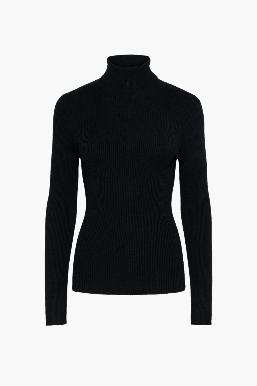 Pull à col roulé - noir - PIECES®