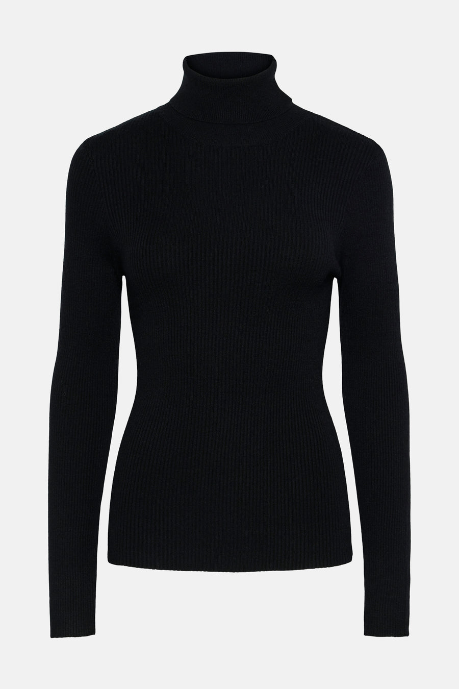 Pull à col roulé - noir - PIECES®