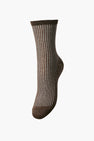 PCSEBBY GLITTER LONG STRIPE SOCK BC NOOS