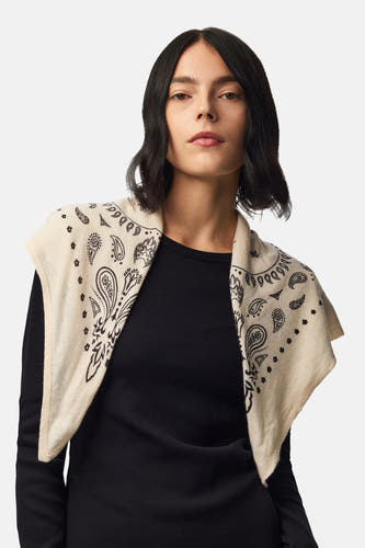 Foulard brun - PIECES®