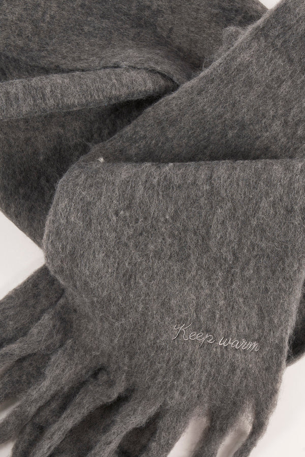 Echarpe Gris - PIECES®