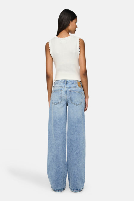 PCSELMA LW WIDE JEANS LB NOOS BC