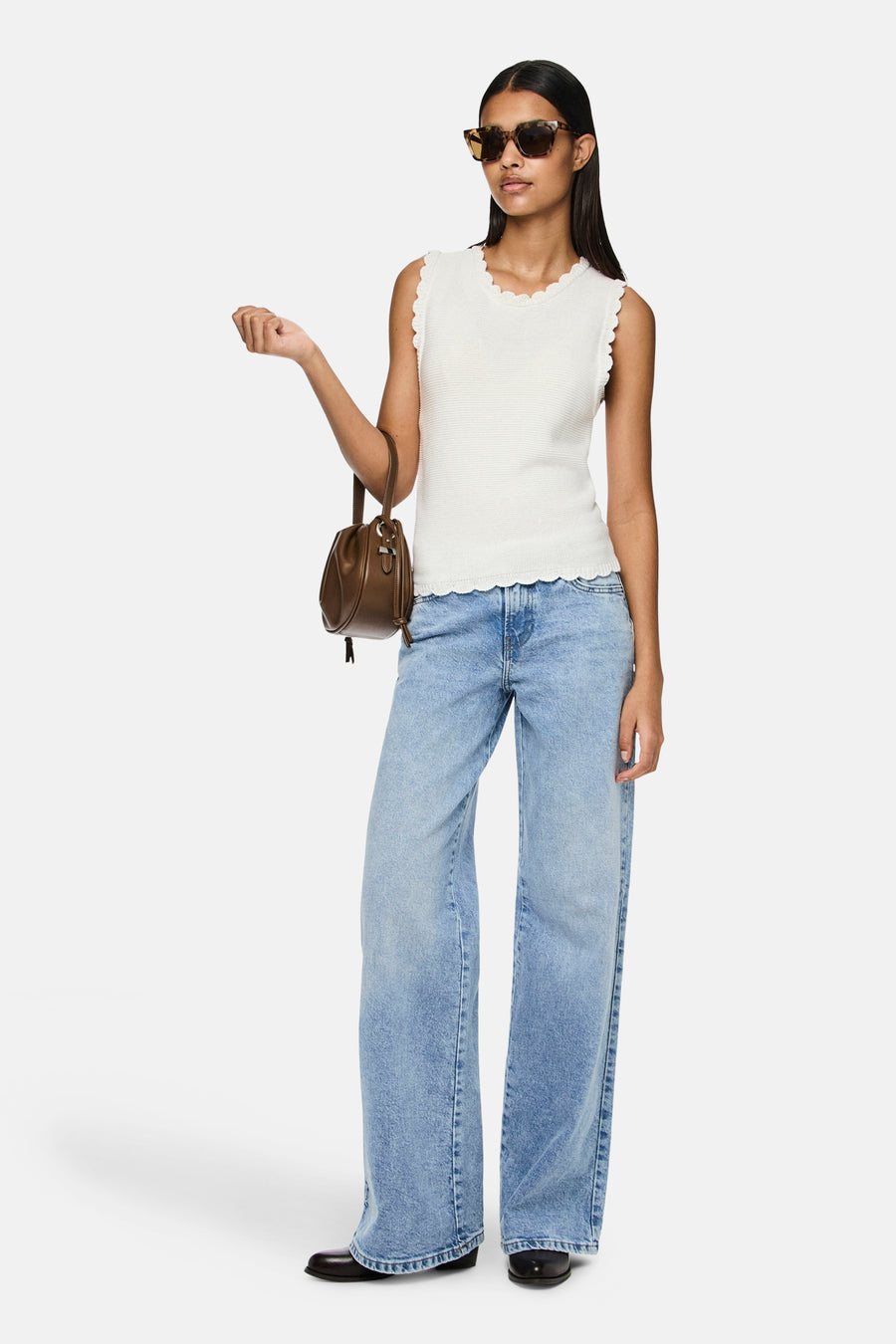 ELMA - Light blue denim - PIECES® - 5