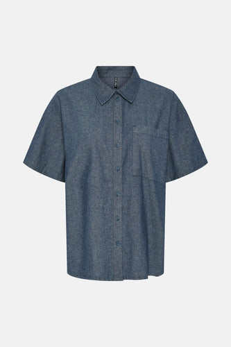 PCMIA SS DENIM SHIRT MM WVN