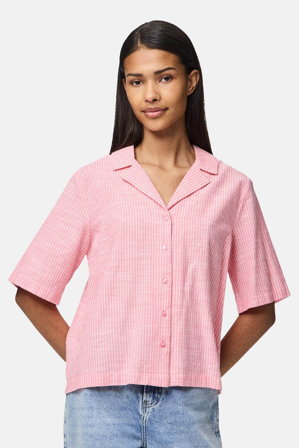 Chemisier (manches courtes) Rose - PIECES®
