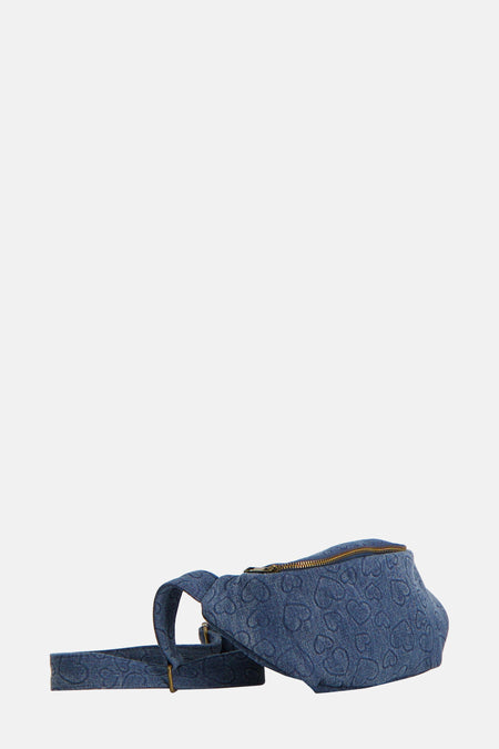 PCNAINA HEART DENIM BUMBAG FC
